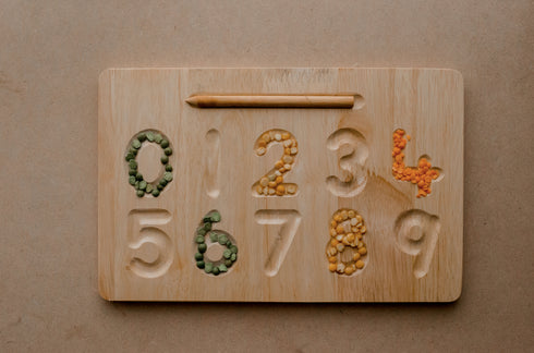 QTOYS - Number Writing and Tracing Board